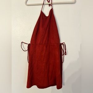 Maroon dress